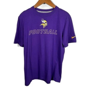 Nike x NFL Minnesota Vikings Purple Football Graphic Men's Tee Size Small Comfy - Picture 1 of 10