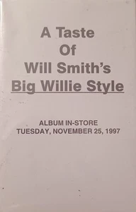 Will Smith - Big Willie Style (Cass, S/Sided, Advance, EP, Promo) (Very Good Plu - Picture 1 of 2
