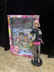 Tokidoki Barbie Doll NIB w/ Box Complete 2011 Tattoos Steffie Gold Signature - Picture 1 of 3