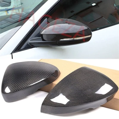 干真碳纤维侧后视镜盖装饰适用于捷豹 F 型 2013-2025 — 第 1/4 张图片