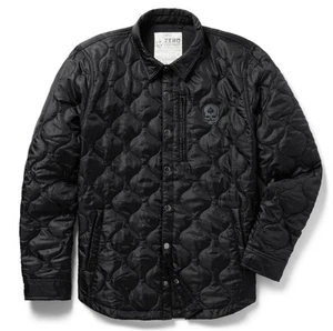 Zero Foxtrot Woobie Shacket Mens Size Medium Black New Without Tags - Picture 1 of 11
