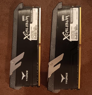 T-Force Xcalibur RGB 16GB (2x8GB) DDR4 RAM 4000MHz Limited Edition TEAM GROUP - Image 1 of 4