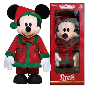 Happy Kuji DISNEY Christmas Kuji 2025 BIG Mickey Mouse stehend Plüschtier Neu - Bild 1 von 3