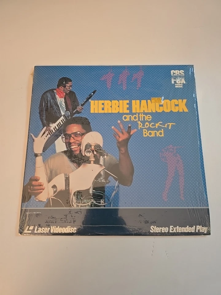 Herbie Hancock and the Rockit Band Laserdisc 1984 Pre Owned Free Shipping  - Image 1 of 4
