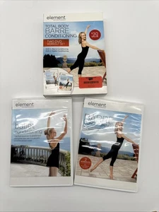 Element Total Body Barre Conditioning  Two DVD Workout Set - Picture 1 of 7