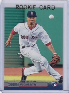 MOOKIE BETTS ROOKIE CARD 2014 Topps Stadium Club BOSTON RED SOX $$ DODGERS RC! - Picture 1 of 2