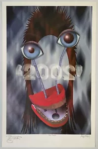 DAVID BOWIE and Rex Ray SIGNED ‘Ziggy 2002’ Limited Edition Lithograph 475/2002 - Picture 1 of 2