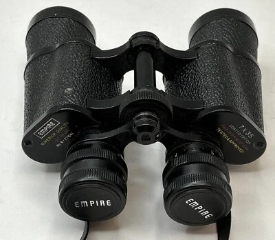 Vintage Binoculars Empire 7x35 COATED OPTICS  N-77641 - Image 1 of 4