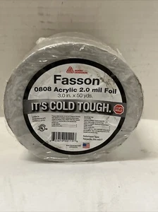 Avery Dennison 0808 Nastro in lamina acrilico 2,0 mil 3,0 in x 50 iarde - Foto 1 di 2