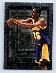 1994-95 Topps Embossed Eddie Jones Rookie Los Angeles Lakers #110 - Picture 1 of 2