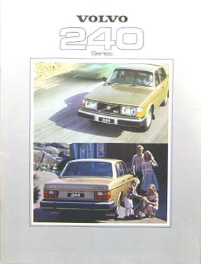 Volvo 244 & 245 DL GL GLE 1978-79 Original UK Sales Brochure No. ASP/PV 6884-79 - Image 1 of 1