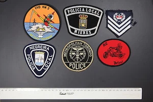 VVO K.M 3, Nergeira Policia, Mieres Police, MC, Toronto Police, Sgt LOT 18 - Picture 1 of 1