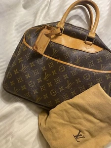 Louis Vuitton Monogram Deauville Boston Travel Hand Bag - Bild 1 von 10