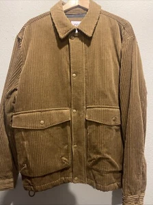 Zara Cord Jacket Men’s XL NWT Brown $89.99 - Picture 1 of 6