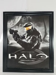 Original  Halo Combat Evolved 16 x 20 Art piece framed  - Picture 1 of 11