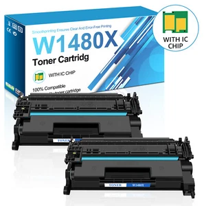 2PK 148X Toner Cartridge with Chip for HP LaserJet Pro 4001dw 4001n MFP 4101fdw - Picture 1 of 21