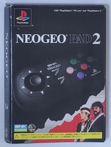 SNK Neo Geo Pad 2 Controller for PS2 Playstation2 with box Japan F/S - Picture 1 of 9