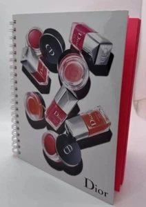 Christian Dior White Journal Spiral Notebook Hot Pink Orange Sheets 5.5 x 7” SEE - Picture 1 of 24