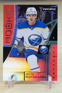 2021-22 Upper Deck Synergy Rookie Red #96 Arttu Ruotsalainen - Buffalo Sabres - Picture 1 of 2