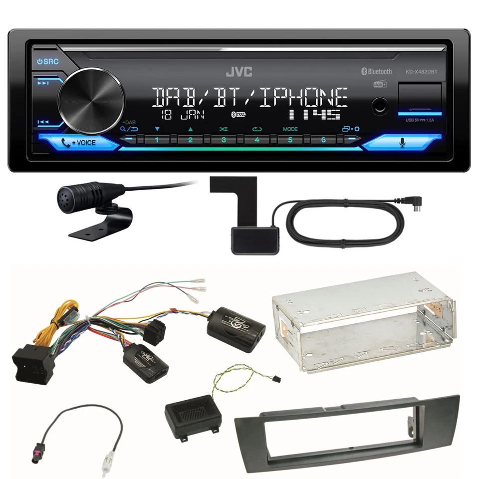 JVC KD-X482DBT Autoradio (DAB Bluetooth Alexa) #37568546