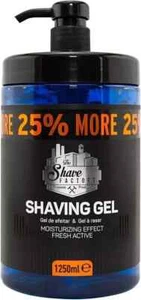 1250ML THE SHAVE FACTORY SHAVING GEL FRESH ACTIVE MOISTURIZING EFFECT 25% EXTRA! - Picture 1 of 7