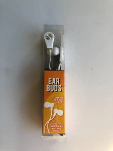 White  Earbuds 3.5mm New - Picture 1 of 4