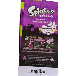 Nintendo Amiibo Diorama Kit Splatoon Shioka Live 3DS Wii U de JAPÓN Usado - Imagen 1 de 8
