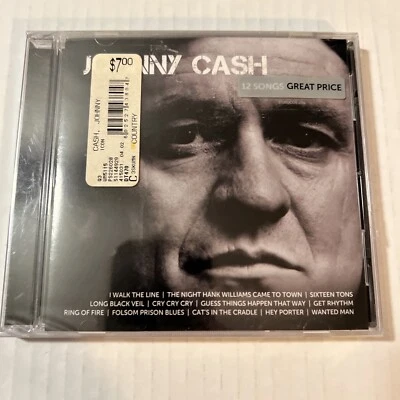 Icon by Johnny Cash (CD, Aug-2010, Mercury Nashville) New & Sealed! - Image 1 of 3
