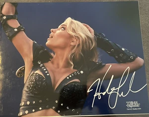 RARE Signed in person Hudson Leick as "Callisto" on Xena and Hercules 8x10 Photo - Picture 1 of 3