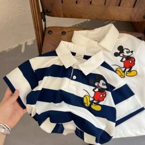 Disney Niños Niño Polo Camiseta Mickey Mouse 80 A 150 Minnie Mouse Verano Nuevo - Imagen 1 de 10