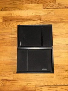 Bose Speakers 201 Series III Main Stereo Direct Reflecting Matching Pair - Black - Picture 1 of 5