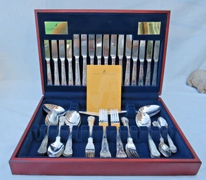 BOXED VINERS THE PARISH COLLECTION 58 PIECE STAINLESS CUTLERY SET LOOKS UNUSED - Picture 1 of 13