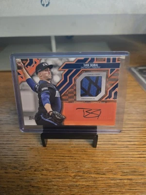 2025 TOPPS TARIK SKUBAL CITY CONNECTS AUTO RELIC #CCA2-TS SP DETROIT TIGERS - Image 1 of 3
