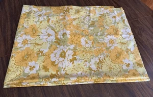 Vintage West Point Pepperell Percale All Over Floral Flower Twin Flat Sheet USA - Picture 1 of 9
