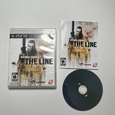 Playstation 3 SPEC OPS THE LINE Video Game TESTED 2012 Sony PS3 - Image 1 of 4