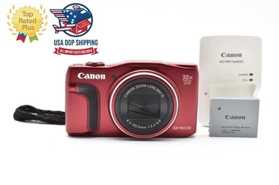 [NEAR MINT]  Canon PowerShot SX700 HS Red Compact Digital Camera Red JAPAN - Image 1 of 4