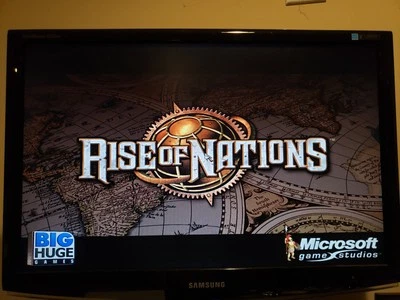 Rise of Nations (PC, 2003) tested working, box poor, rest very good - Image 1 of 4