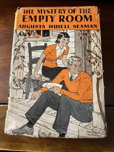 MYSTERY OF THE EMPTY ROOM rare hardcover Augusta Huiell Seaman 1933 dj Doubleday - Imagen 1 de 10
