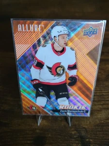 2024-25 UD Allure Orange Slice RC Zack Ostapchuck - Picture 1 of 3