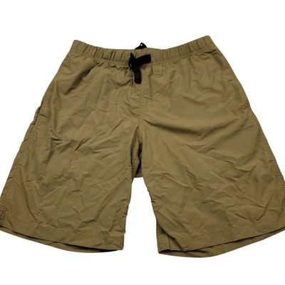 Shorts de caminhada Gramicci masculino S náilon pequeno para caminhada ao ar livre bronzeado leve - Imagem 1 de 4