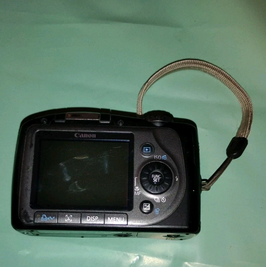 Canon PowerShot SX100 IS 8.0MP Digital Camera - Black Pre-owned Works Good Condi - Image 1 of 4