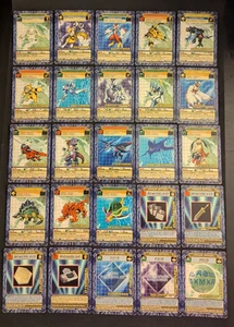 Digimon Digi Battle Series 4 Lot Of 25 LP/NM Renamon, Terriermon, Digi-Egg Evos, - Picture 1 of 6