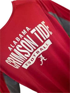 Camiseta grande para hombre NCAA Alabama Crimson Tide Russell L/S - Imagen 1 de 3