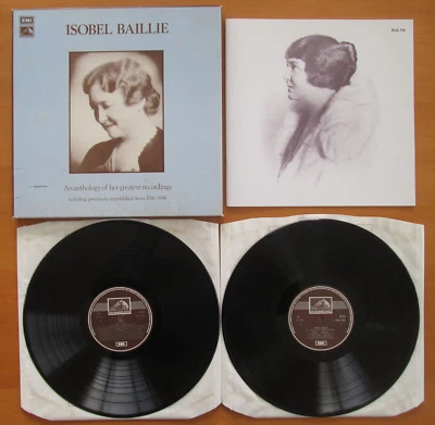 RLS 714 Isobel Baillie Anthology Of Greatest Recordings 1926-1946 EMI 2xLP NM/VG - Image 1 of 4
