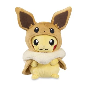 Eevee Cape Pikachu Poké Plush - Pokemon Center 2025 Exclusive - 9 inch - Picture 1 of 4