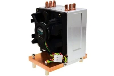 Cooler Master 3U Socket-604 Copper Pipes Heatsink Cooling Fan Nocona & Irwindale - Image 1 of 2