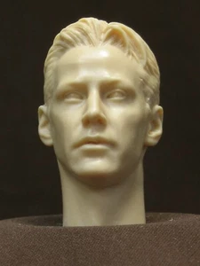 CMD-39 Keanu Reeves "NEO MATRIX" CUSTOM RESIN HEAD SCULPT 1/6 scale "Small Size" - Imagen 1 de 3