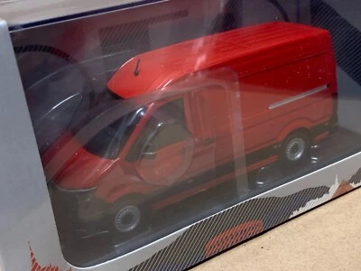 ODEON 143 VOLKSWAGEN CRAFTER L2H2 ROUGE AVEC PLANCHE DE DECALQUES  1/43 - Immagine 1 di 4