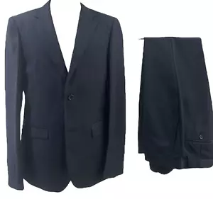 Traje Hombre Sartoriale Made IN Italy Azul Fresco Lana Slim D7 46 Muelle Verano - Imagen 1 de 14