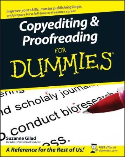 Copyediting and Proofreading For Dummies - Paperback - VERY GOOD - Image 1 of 1